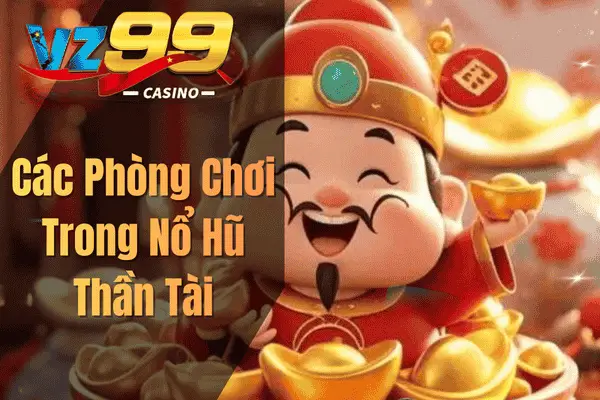 Các Phòng Chơi Trong Nổ Hũ Thần Tài